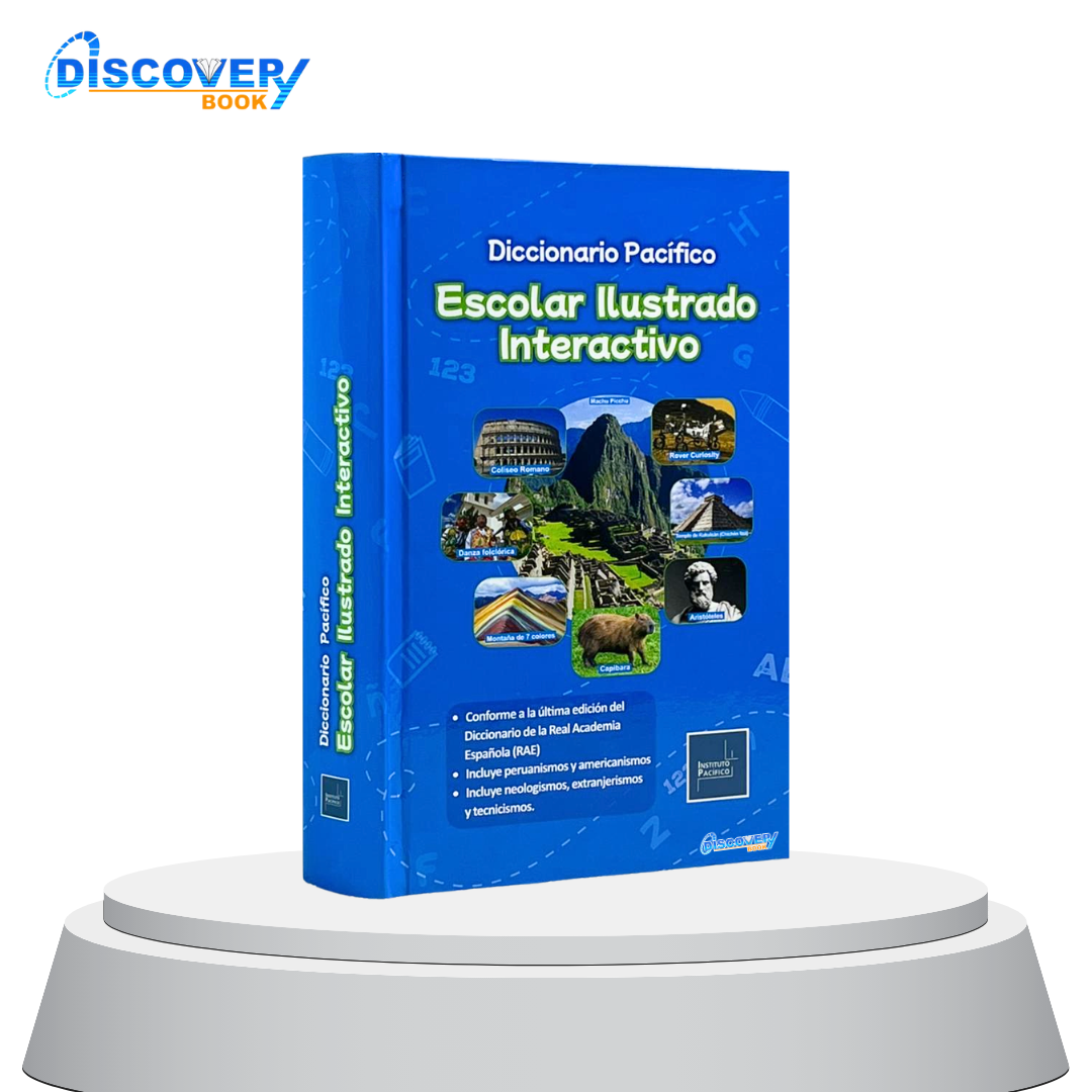 Diccionario Pacifico Escolar Ilustrado Interactivo (Tapa Dura)