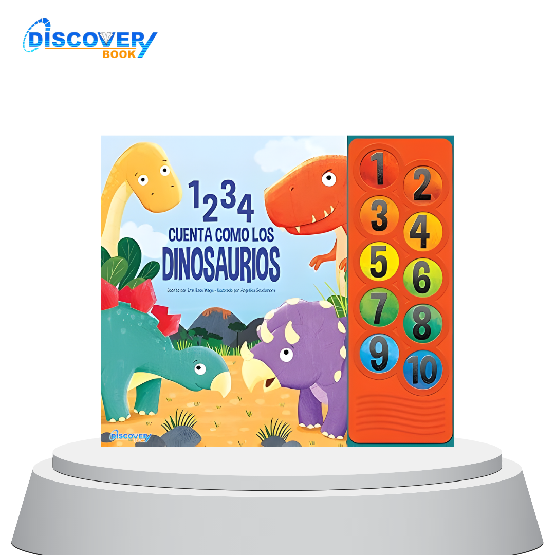 1, 2, 3, 4... Cuenta como los dinosaurios