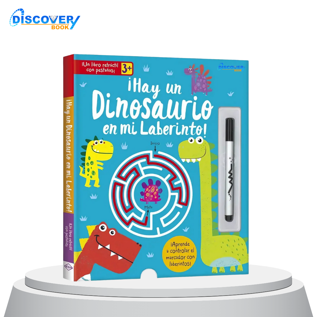 ¡Hay un Dinosaurio en mi Laberinto! + Plumón