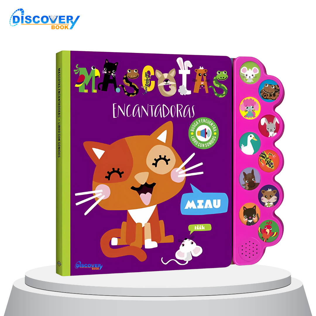 Mascotas Encantadoras – Libro con Sonidos