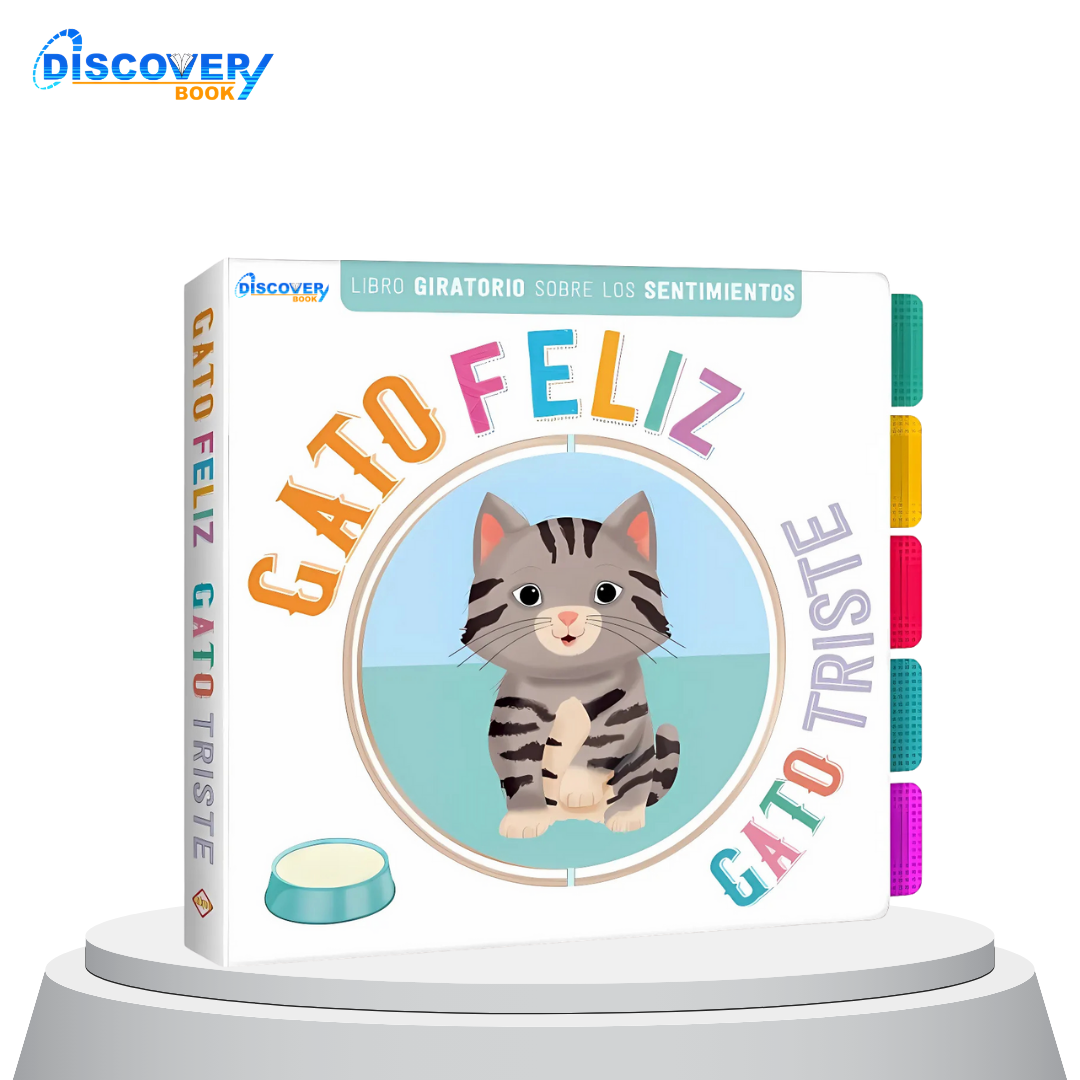 Gato Feliz, Gato Triste – Libro Giratorio
