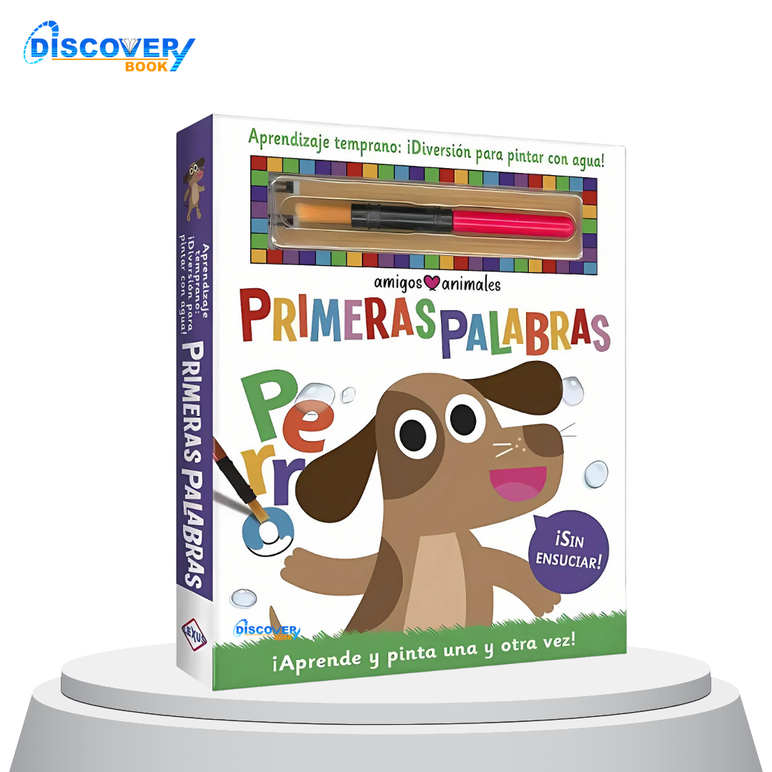 Aprendizaje Temprano¡Diversión para pintar con agua! Primeras Palabras