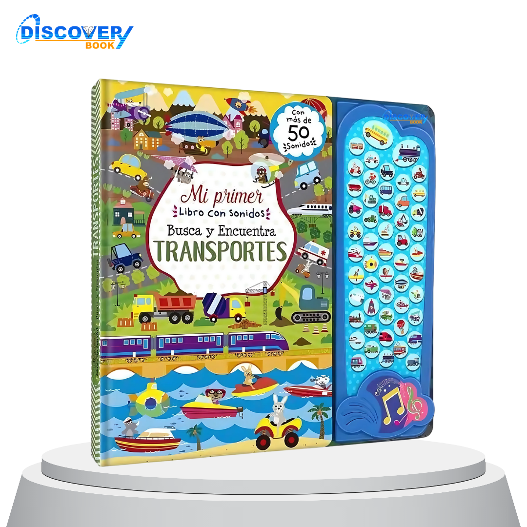 Mi Primer Libro con Sonidos - Busca y Encuentra Transporte