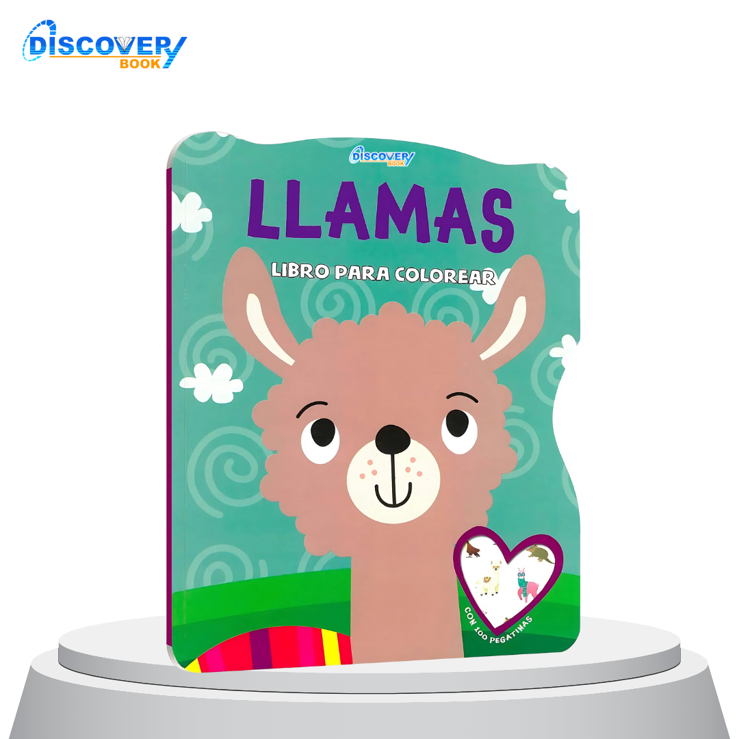 Llamas - Libro para colorear