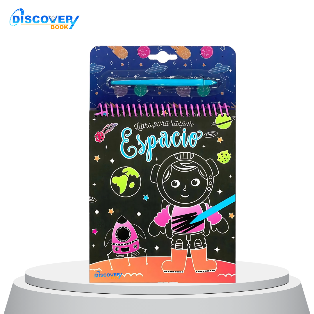 Espacio – Libro para Raspar