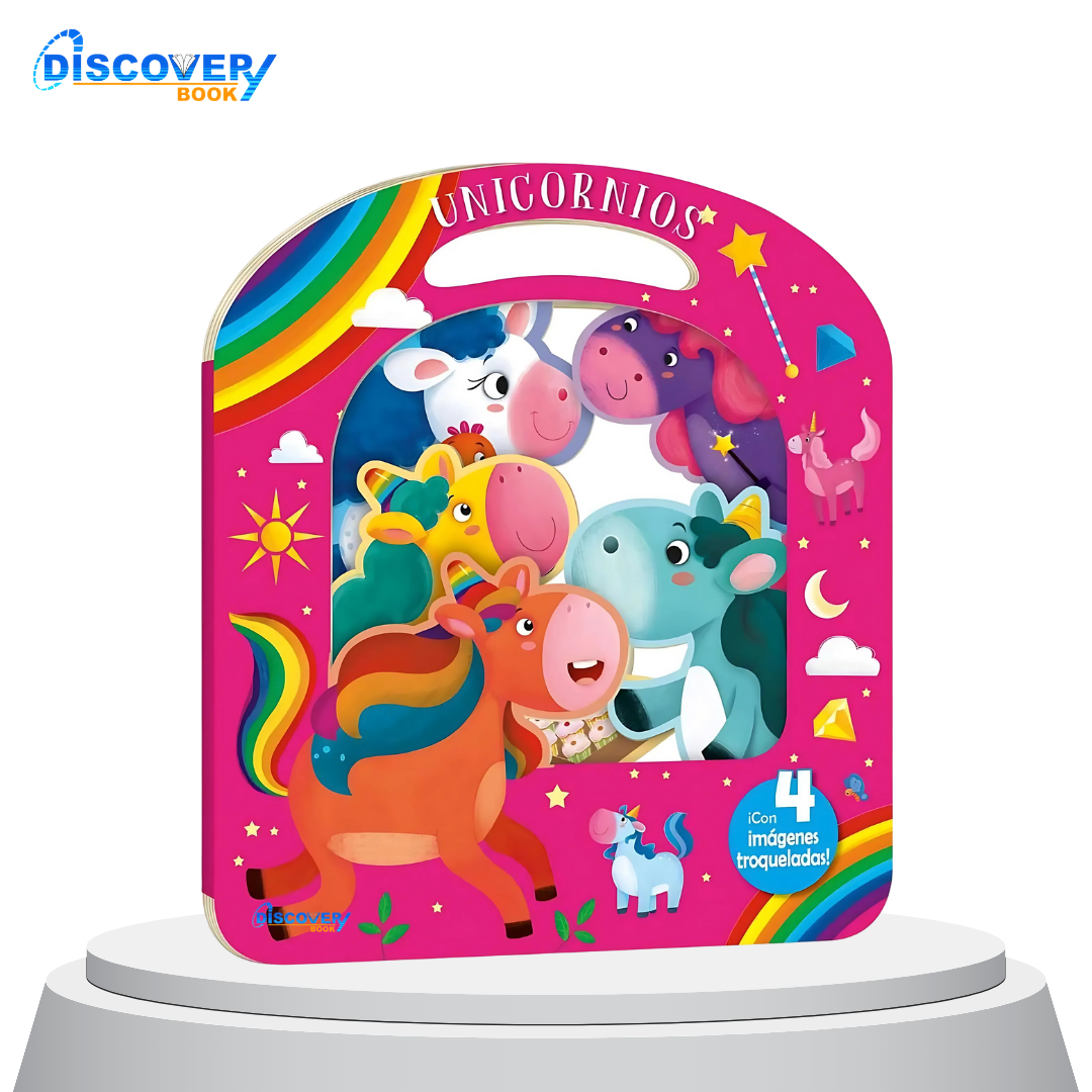 Unicornios – 4 Imágenes Troqueladas