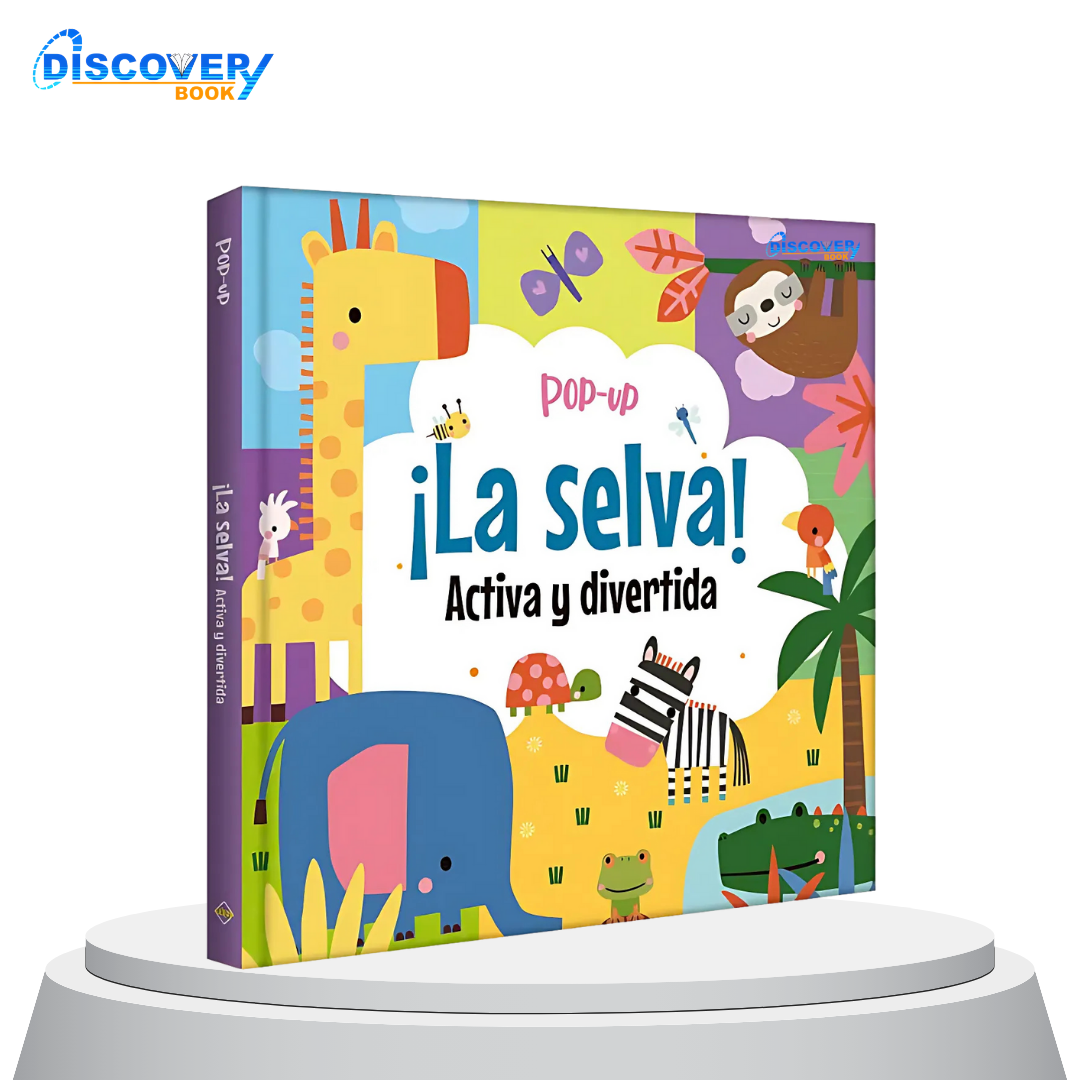 ¡La Selva! Activo y Divertido – Libro PopUp