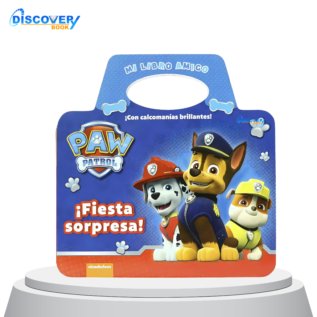 Mi libro Amigo - Paw Patrol ¡Fiesta Sorpresa!