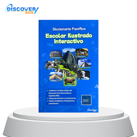 Diccionario Pacifico Escolar Ilustrado Interactivo (Tapa blanda)