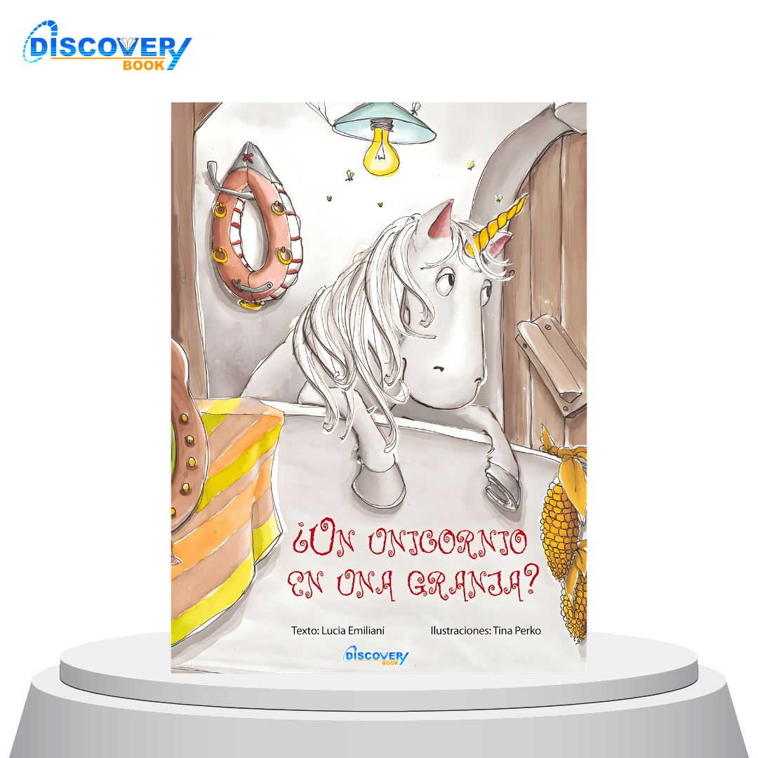 ¿Un unicornio en una granja?