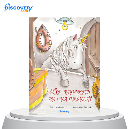 ¿Un unicornio en una granja?