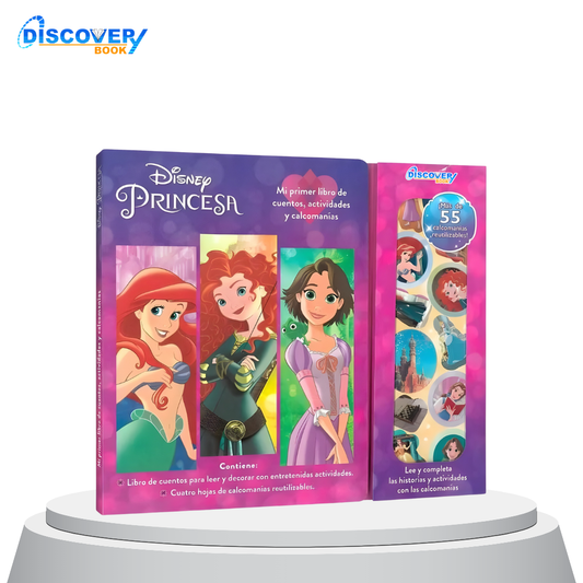 Disney Princesas Libro de Cuentos, Actividades y Calcomanías