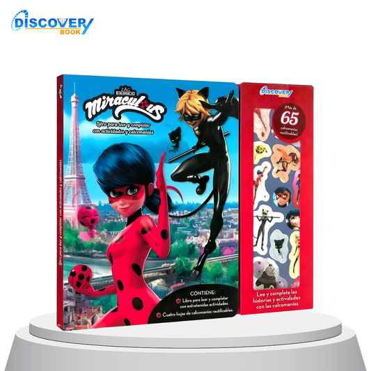 Miraculous – Libro para leer y completar