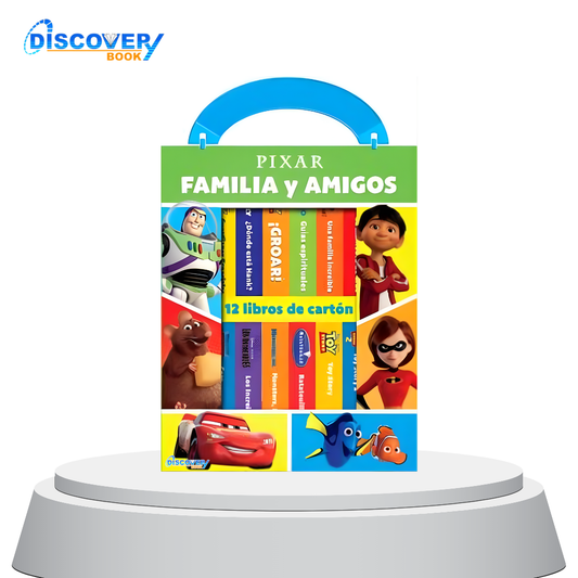 Disney Pixar: Familia y Amigos. Mi Primera Librería.