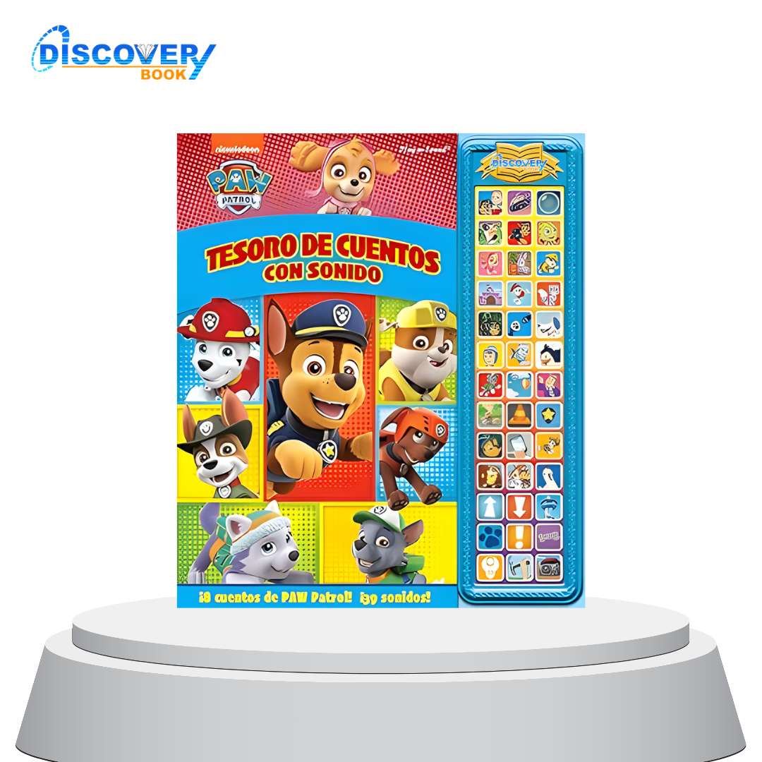 Paw Patrol: Tesoro de cuentos con sonido
