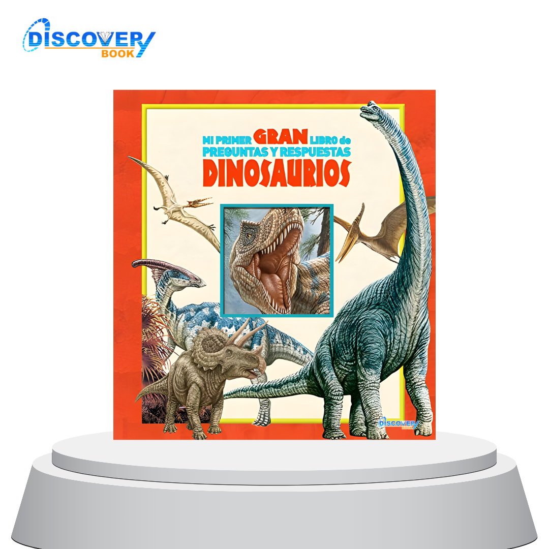 Mi primer gran libro de preguntas y respuestas de dinosaurios