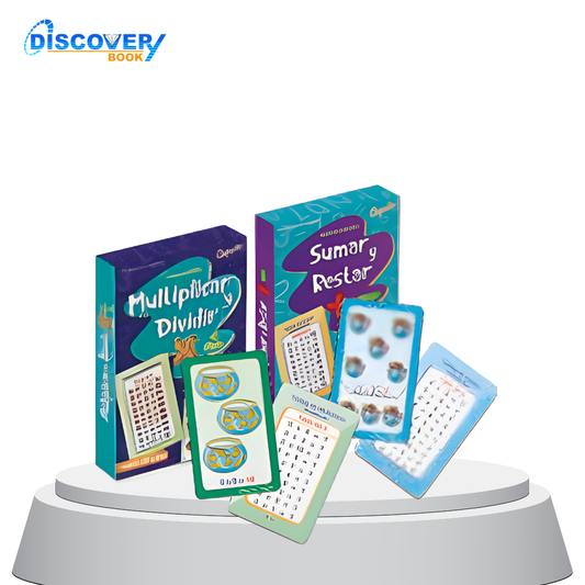 Tarjetas para Sumar y Restar, Multiplicar y Dividir