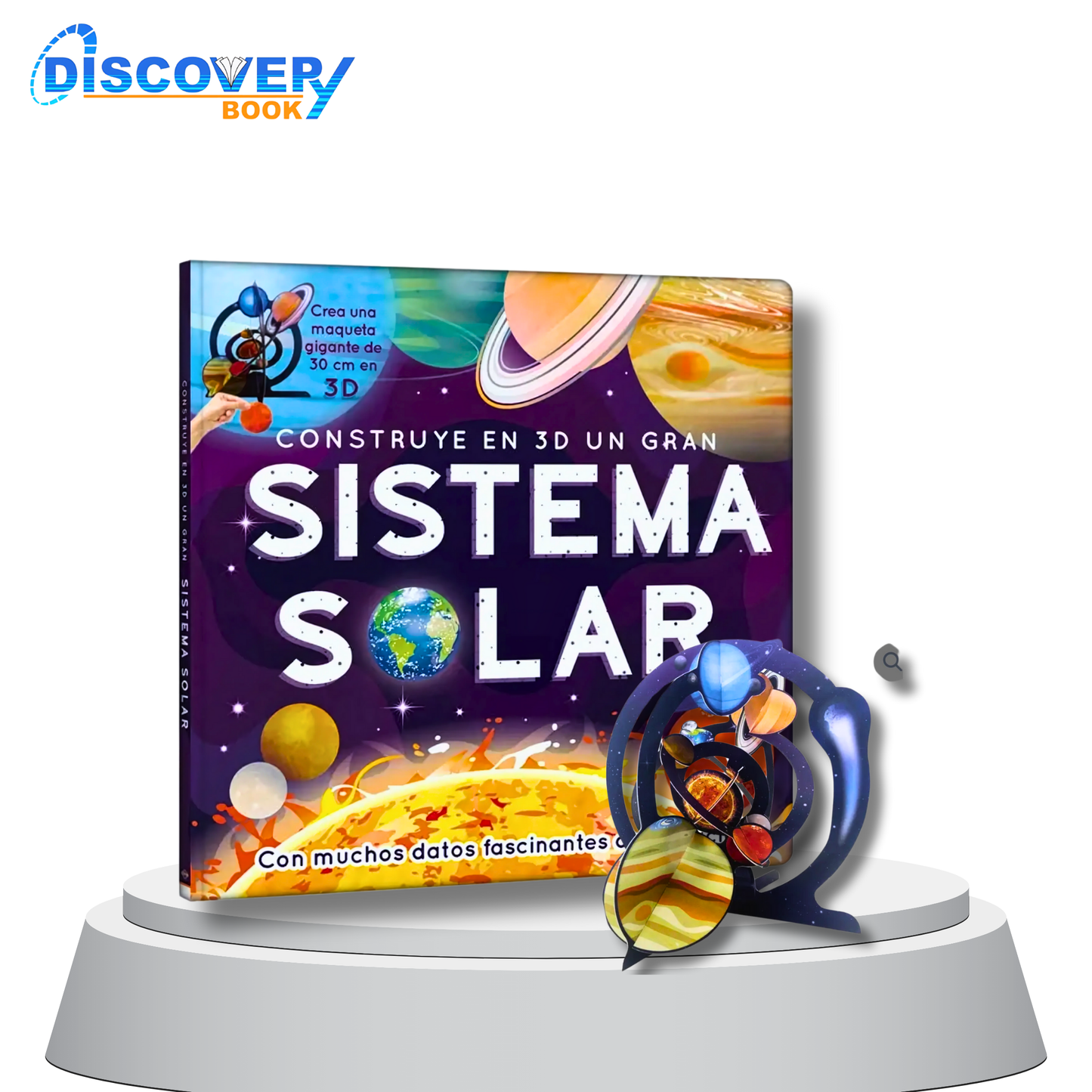 Sistema solar + maqueta armable 3D