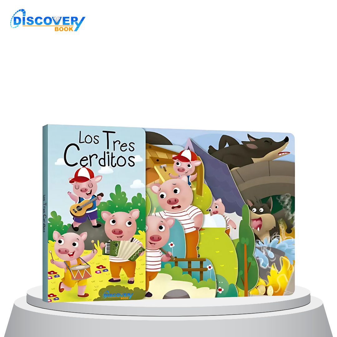 Los Tres Cerditos – Libro Troquelado