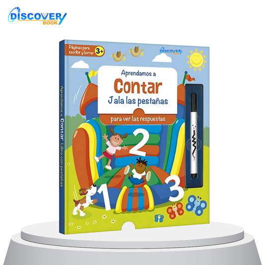 Aprendamos a Contar-Libro con Pestañas
