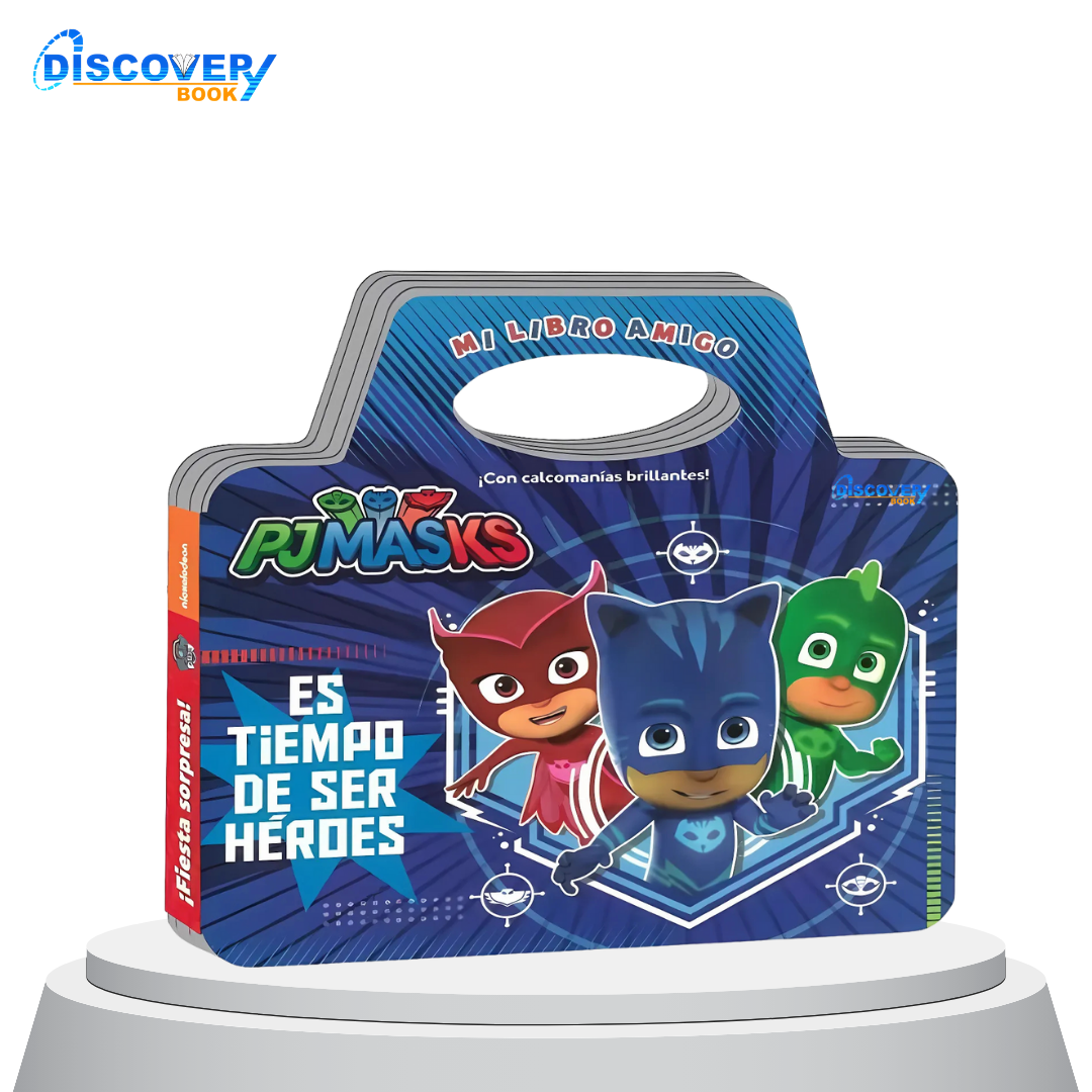 Mi Libro Amigo- Pj Masks ¡Es tiempo de ser héroes!