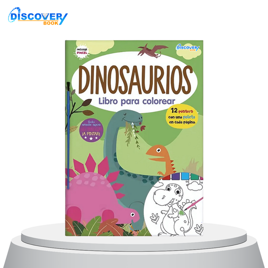 Dinosaurios Libro para Colorear