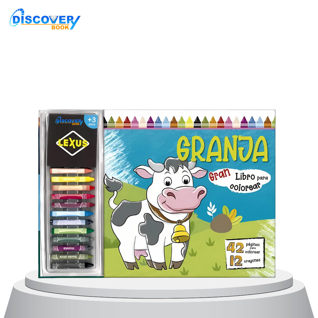 Granja – Gran libro para colorear