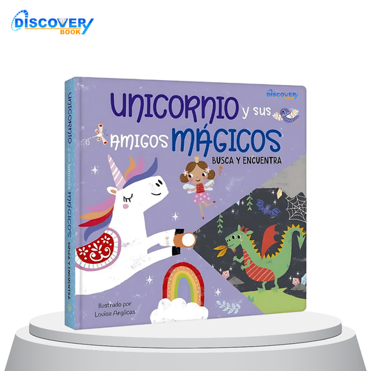 Unicornios y sus Amigos Mágicos - Busca y Encuentra
