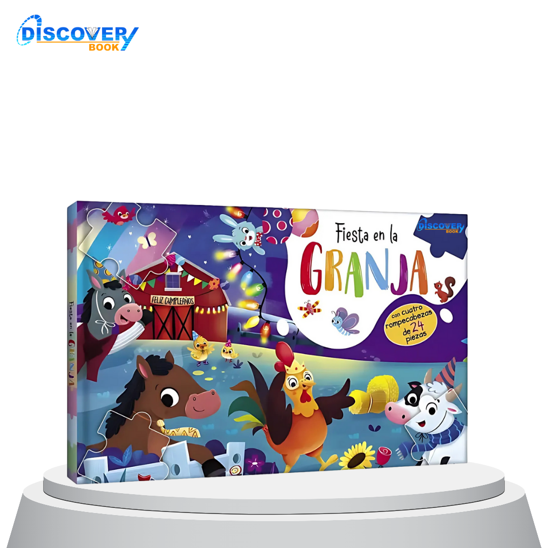 Fiesta en la granja – Libro Rompecabezas