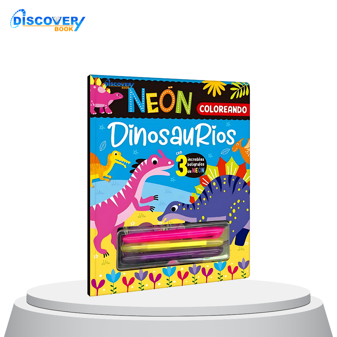 Dinosaurios – Neón Coloreando