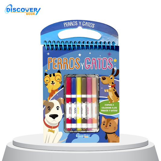 Perros y Gatos, Vamos a Colorear