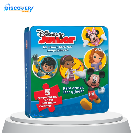 Mi primer libro de rompecabezas - Disney Junior