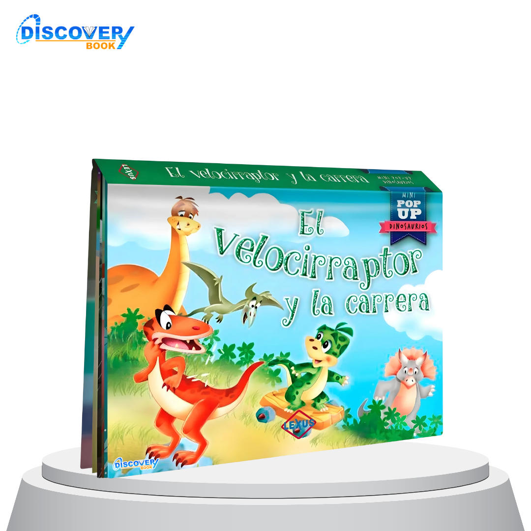 El Velocirraptor y la Carrera / Mini Pop-Up
