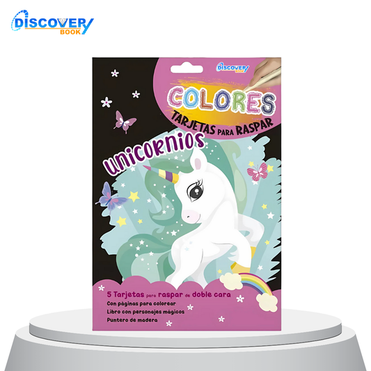 Unicornios – Tarjetas para Raspar