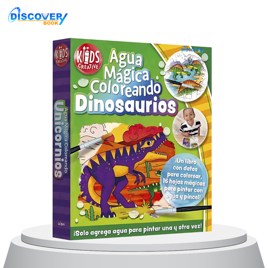 Agua Mágica, Coloreando Dinosaurios
