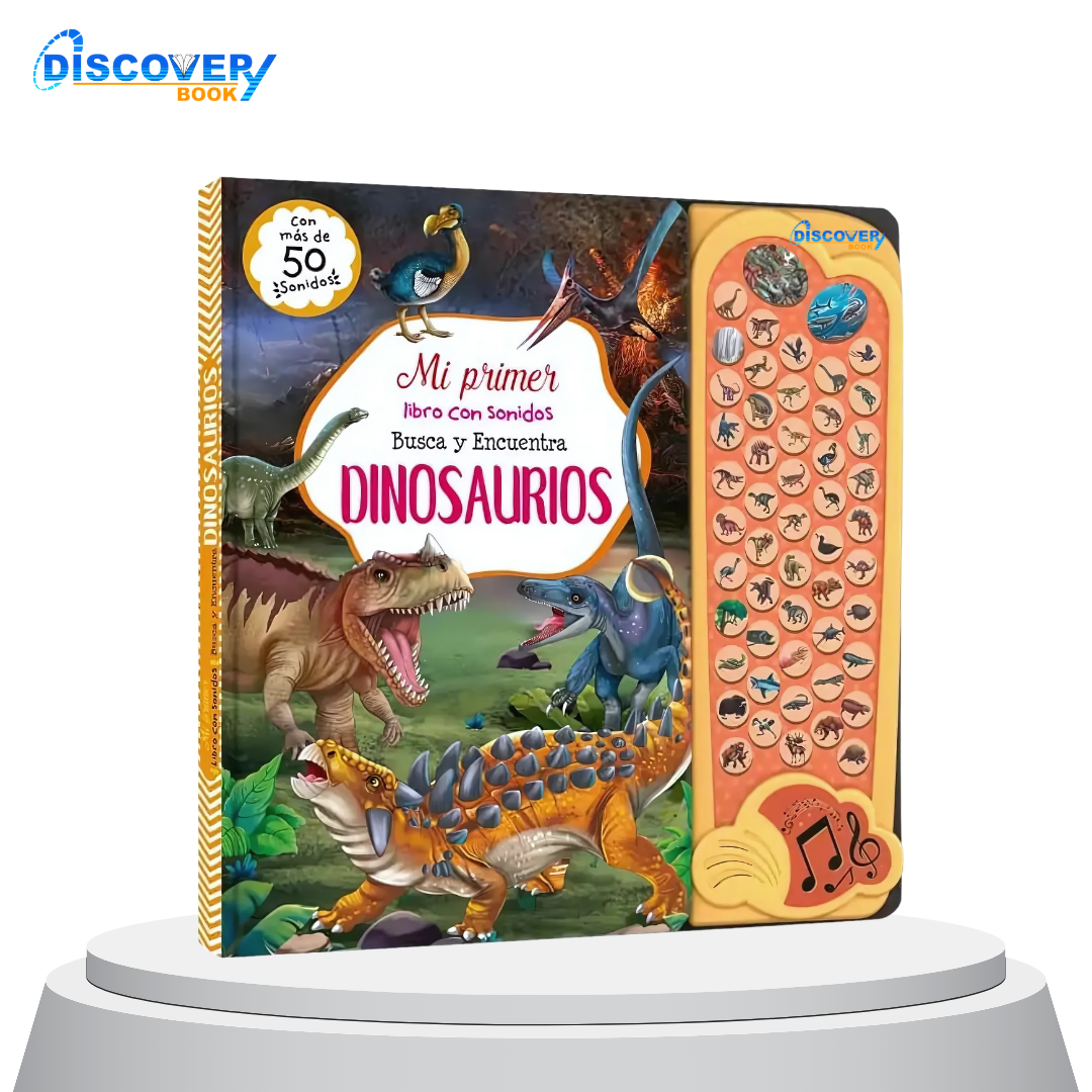 Mi Primer Libro con Sonidos -  Busca y Encuentra Dinosaurios