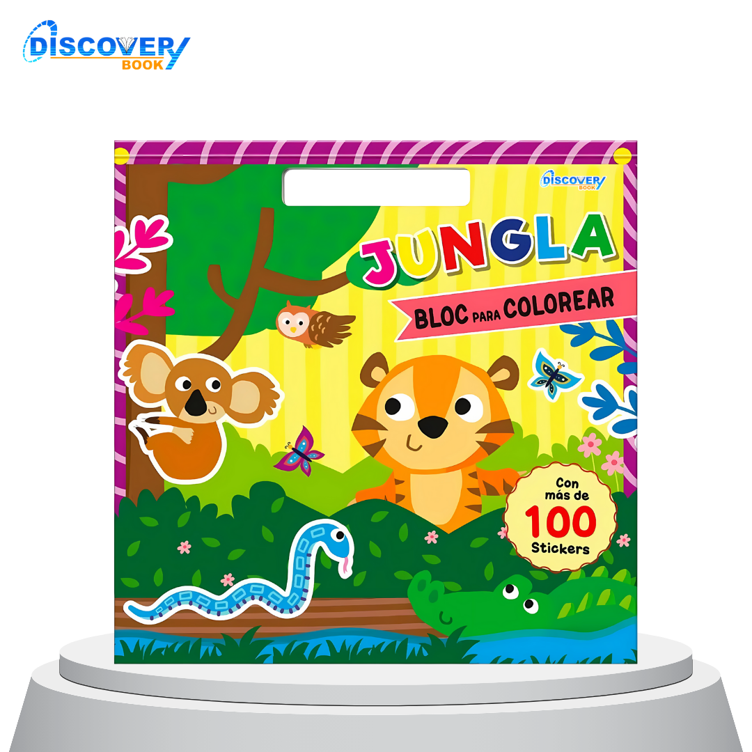 Jungla - Bloc para colorear