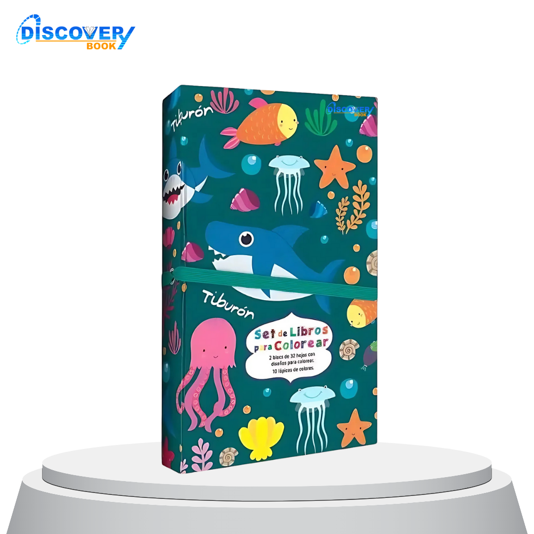 Libro para Colorear Tiburones