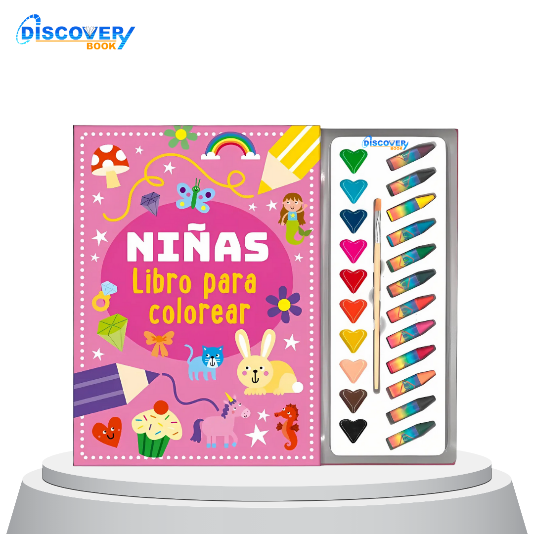Niñas – Libro para Colorear