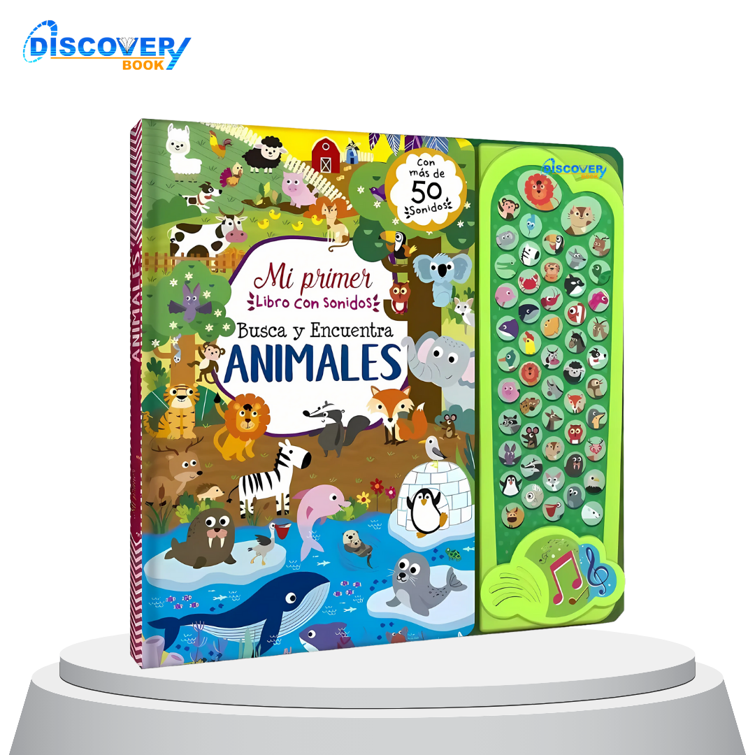 Mi Primer Libro con Sonidos - Busca y Encuentra Animales