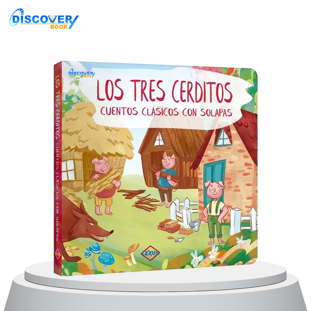 Los Tres Cerditos – Cuentos Clásicos con Solapas