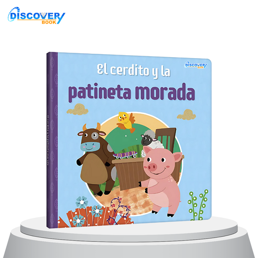 El Cerdito y la Patineta Morada