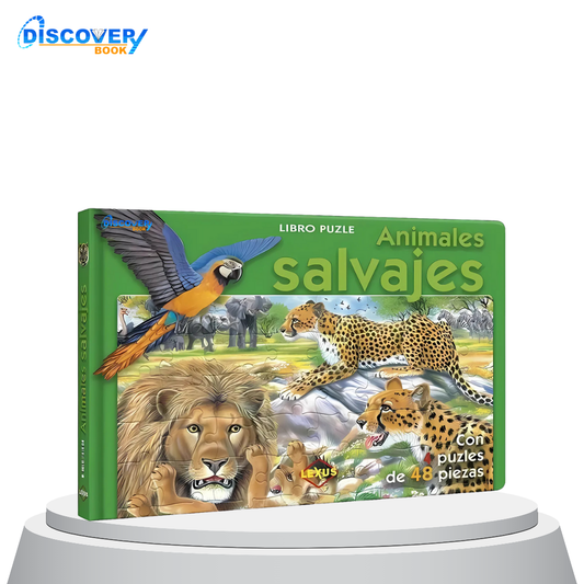 Animales Salvajes – Libro Rompecabezas