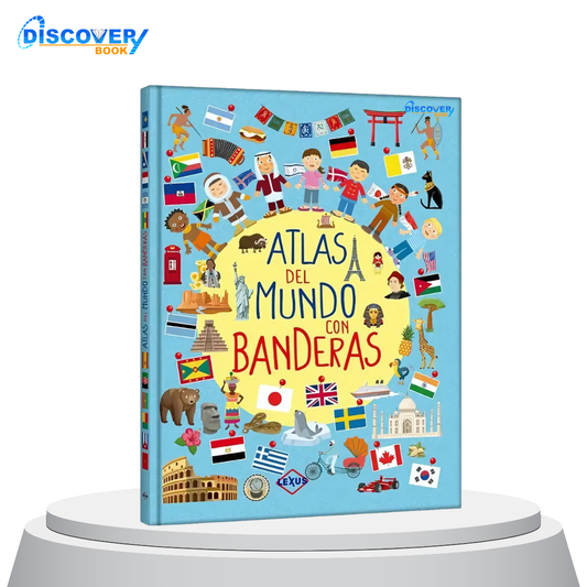 Atlas del Mundo con Banderas