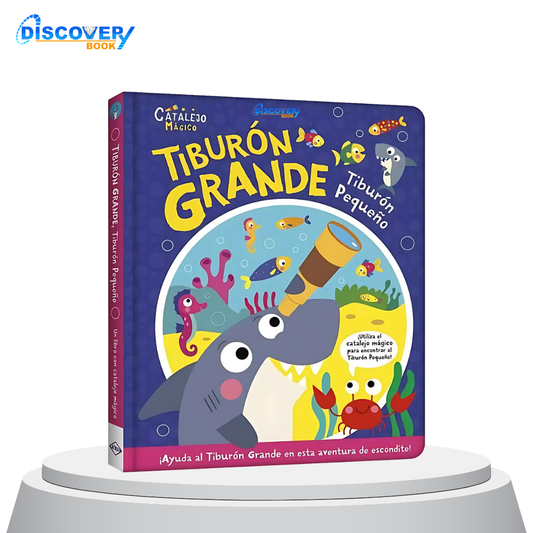 Tiburón Grande, Tiburón Pequeño- Un libro con Catalejo Mágico