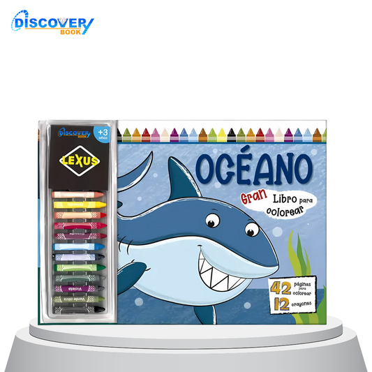 Océano – Gran libro para colorear