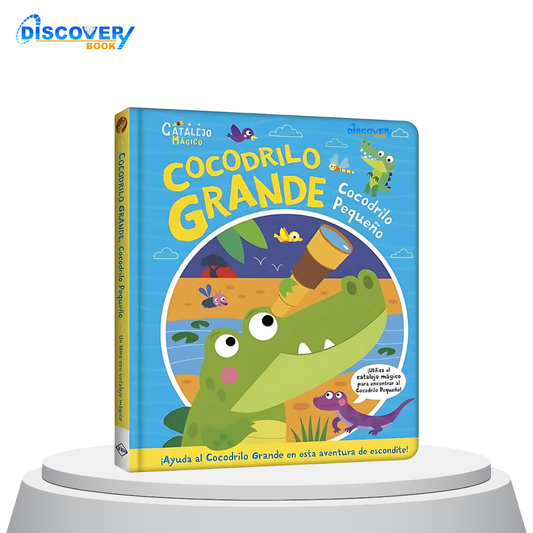 Cocodrilo Grande, Cocodrilo Pequeño- Un libro con Catalejo Mágico