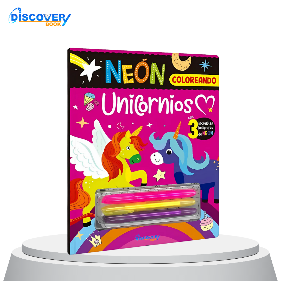Unicornios – Neón Coloreando